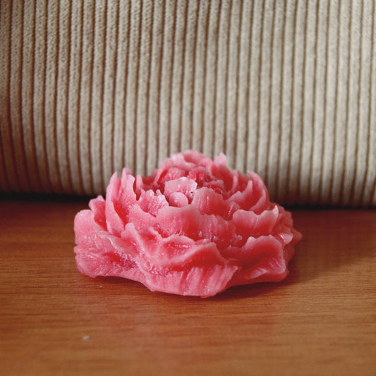 Vela Decorativa - "Red Camelia"