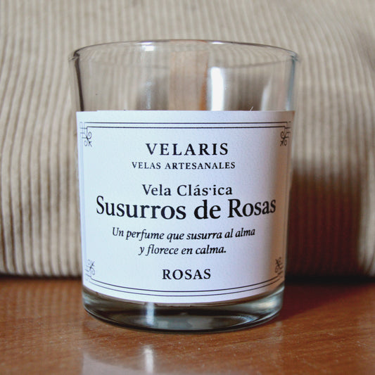 Vela Clasica - "Susurro de Rosas"