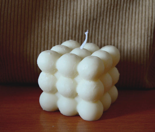 Vela Decorativa _ "White Bubble"